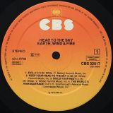 Earth, Wind & Fire – Head To The Sky – CBS RE NET LP