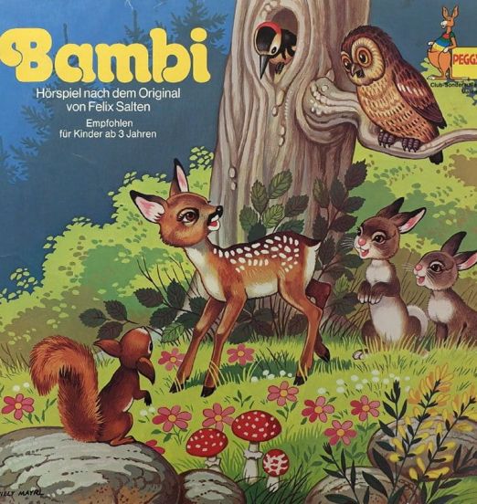 Felix Salten - Bambi - Peggy GER LP