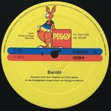 Felix Salten – Bambi – Peggy GER LP
