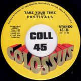Festivals – Baby Show It b/w Take Your Time – Colossus 7″