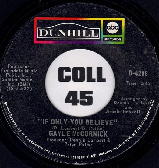 GayleMcCormick-IfOnlyYouBelieve