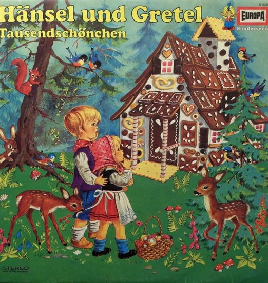 Gebrüder Grimm - Hänsel Und Gretel b/w Hans Paetsch - Tausendschönchen - Europa GER LP