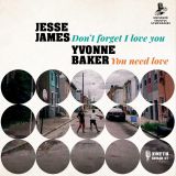 *LAST COPY!* Jesse James – Don’t Forget I Love You b/w Yvonne Baker – You Need Love – North Broad Street SC 7″ *STILL SEALED!*