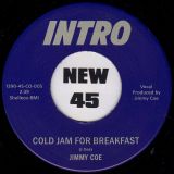 *WAREHOUSE FIND!* Blues Palmer with Jimmy Coe Trio – Misery Is Gone b/w Cold Jam For Breakfast – Intro 7″