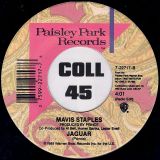 Mavis Staples – Time Waits For No One b/w Jaguar – Paisley Park 7″