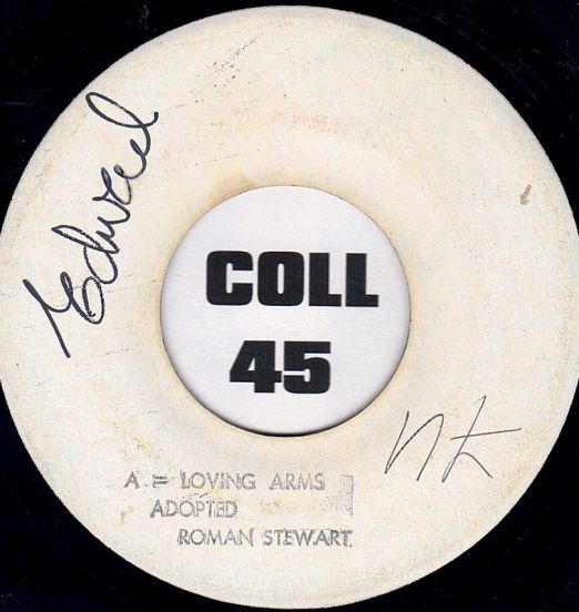 Roman Stewart - Lovin' Arms b/w O. B. - Midnight Snorer - Godfather Blank JA 7"