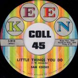 Sam Cooke – Everybody Likes To Cha Cha Cha b/w Little Things You Do – Keen 7″