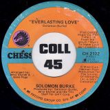 Solomon Burke – Let Me Wrap My Arms Around You b/w Everlasting Love – Chess 7″