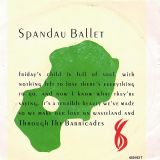 Spandau Ballet – Through The Barricades b/w With The Pride (Live In ’85) – CBS NL 7″