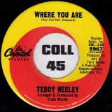 Teddy Neeley – Contact b/w Where You Are – Capitol 7″