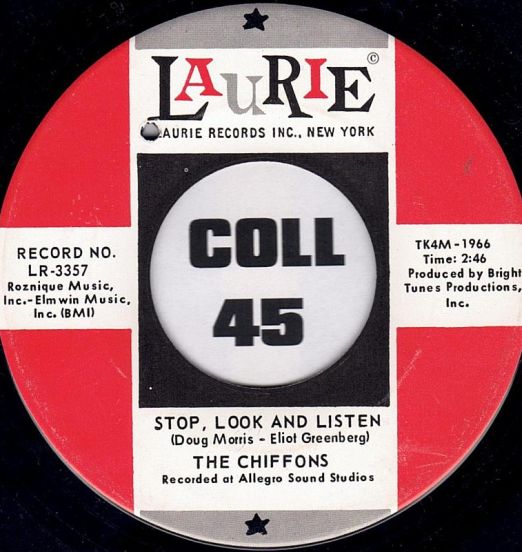 TheChiffons-StopLookAndListen
