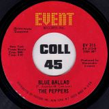 The Peppers – Hot Caramel b/w Blue Ballad – Event 7″