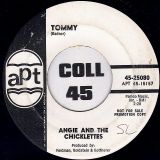 Angie & The Chicklettes – Treat Him Tender, Maureen (Now That Ringo Belongs To You) b/w Tommy – APT DJ 7″