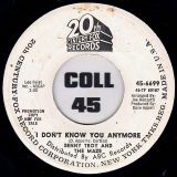 Benny Troy And The Maze – I Don’t Know You Anymore b/w Things Are Lookin’ Better – 20th Century-Fox DJ 7″