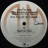 The Brothers Johnson – Right On Time – A&M LP