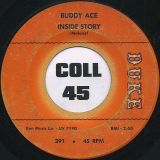 Buddy Ace – Just To Hold My Hand b/w Inside Story – Duke 7″