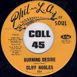 Cliff Nobles – Switch It On b/w Burning Desire – Phil L.A. Of Soul 7″