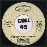 Damita Jo – Tossin’ And Turnin’ b/w That Special Way – Epic DJ 7″ VG