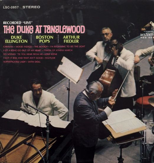 Duke Ellington, Boston Pops, Arthur Fiedler - The Duke At Tanglewood - RCA Victor Red Seal LP