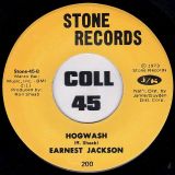Earnest Jackson – Love And Happiness b/w Hogwash – Stone 7″