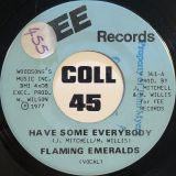Flaming Emeralds ‎– Have Some Everybody Vocal b/w Instrumental – Fee 7″