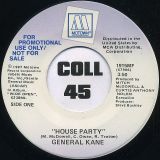 General Kane – House Party b/w Same – Motown DJ 7″