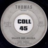 Jamo Thomas & His Party Brothers Orchestra – I Spy (For The FBI) b/w Snake Hip Mama – Thomas 7″