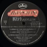 Kiss – Asylum – Mercury LP