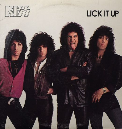 Kiss - Lick It Up - Mercury LP EX