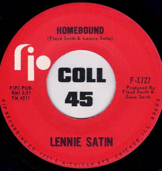 Lennie Satin - Homebound b/w Somebody Help Me -Rio 7"