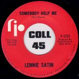 Lennie Satin – Homebound b/w Somebody Help Me -Rio 7″