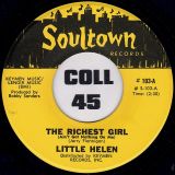 Little Helen – More And More b/w The Richest Girl (Ain’t Got Nothing On Me) – Soultown 7″
