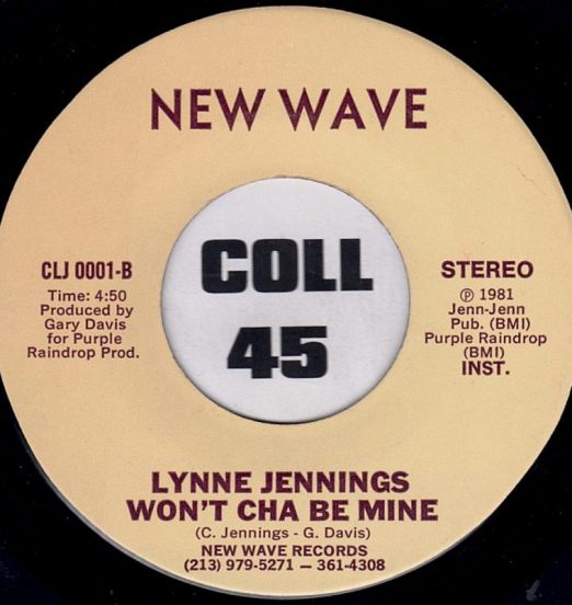 LynneJennings-Won'tChaBeMine(Instrumental)B