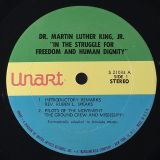 Doctor Martin Luther King Jr. – In The Struggle For Freedom And Human Dignity – Unart LP