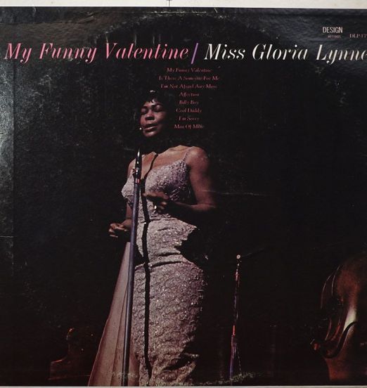 Miss Gloria Lynne - My Funny Valentine - Design LP