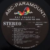 Ray Charles – Ingredients In A Recipe For Soul – ABC-Paramount LP