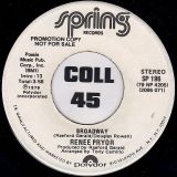 Renee Pryor – Broadway b/w Same – Spring DJ 7″