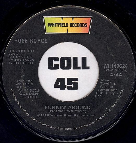 Rose Royce - Help Yourself b/w Funkin' Around - Whitfield 7"