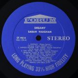 Sarah Vaughan – Dreamy – Forum LP