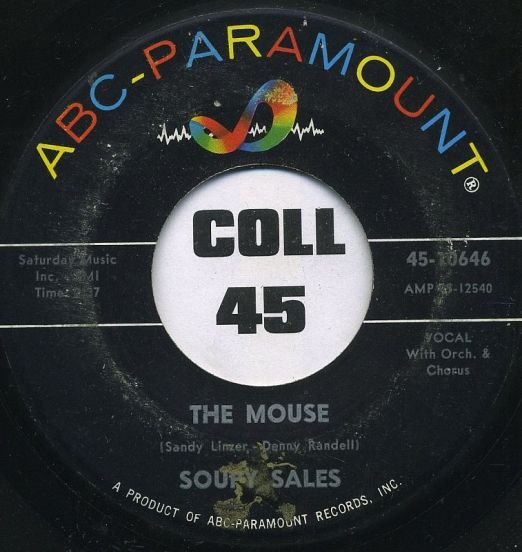 Soupy Sales - The Mouse b/w Pachalafaka - ABC-Paramount  7"