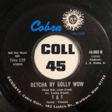 T & T – Something On My Mind b/w Betcha By Golly Wow – Cobra 7″