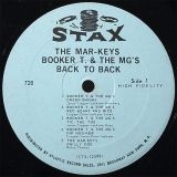 The Mar-Keys & Booker T. And The MG’s – Back To Back – Stax LP