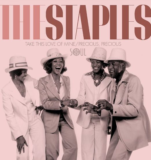The Staples - Take This Love Of Mine b/w Precious, Precious - Soul4Real ESP 7"
