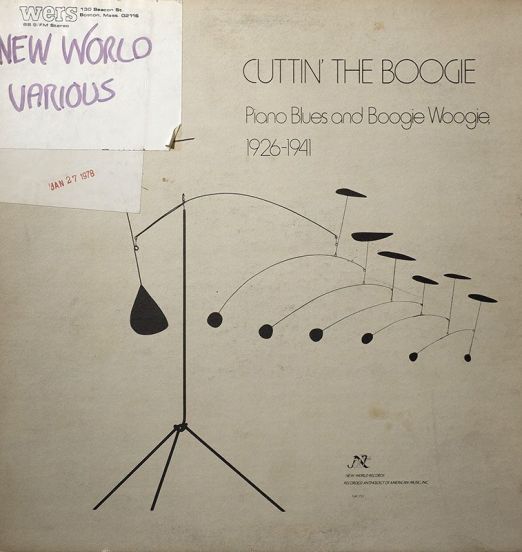 VA - Cuttin' The Boogie (Piano Blues And Boogie Woogie, 1926-1941) - New World LP