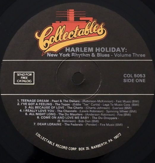 VA-HarlemHolidayNewYorkRnBVol3LABEL