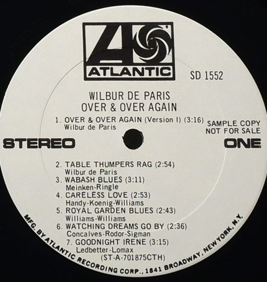 WildburDeParis-OverAndOverAgainLABEL