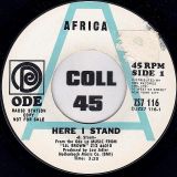 Africa – Widow b/w Here I Stand – Ode DJ 7″