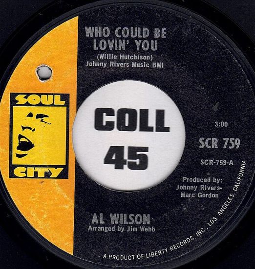 AlWilson-WhoCouldbeLovinYou