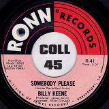 Billy Keene – Losers Win Sometimes b/w Somebody Please – Ronn 7″