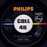 Bobby Hebb – Love Love Love b/w A Satisfied Mind – Philips 7″